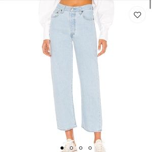 Levi’s Ribcage Straight Ankle in Bernal Love